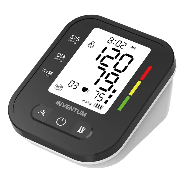 Bloeddrukmeter Inventum bovenarm 22-42cm zwart wit