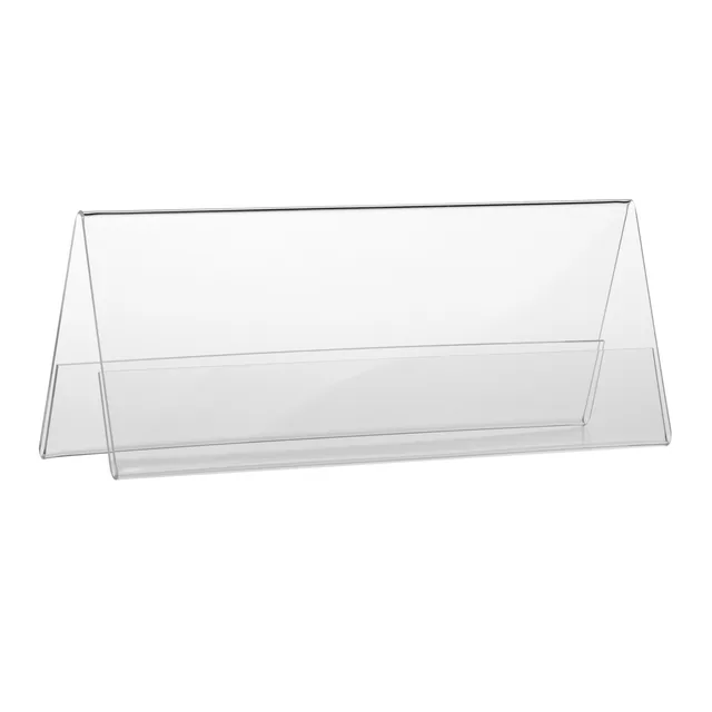 Tafelnaambord 210x75mm A5 gevouwen 5st