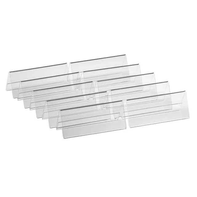 Tafelnaambord 105x40mm A7 gevouwen 10st