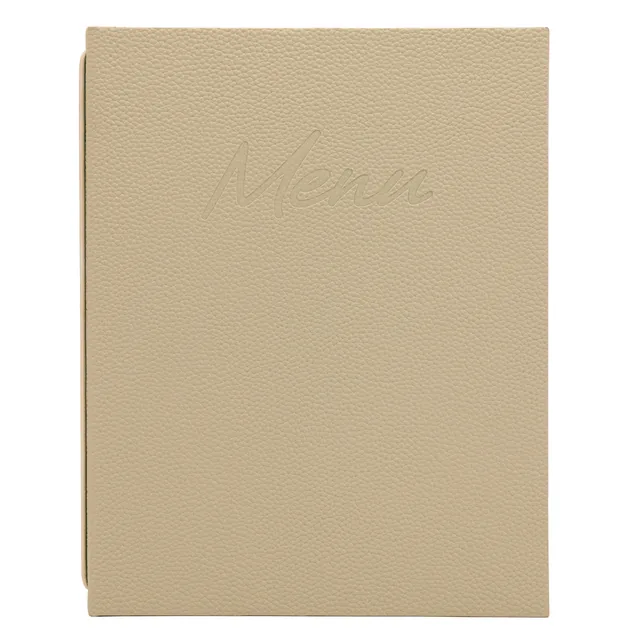 Menukaart Securit Signature A4 zand