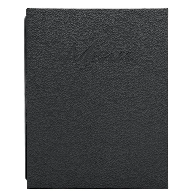 Menukaart Securit Signature A4 zwart