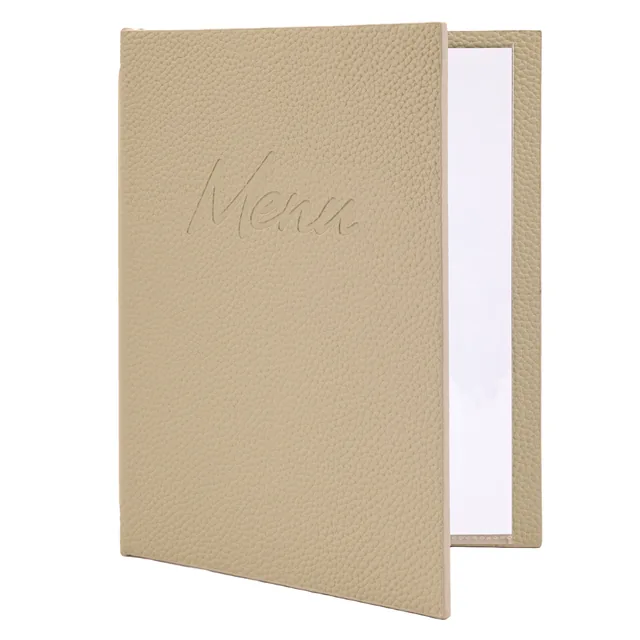 Menukaart Securit Signature A5 zand