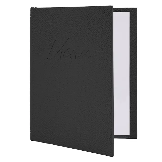 Menukaart Securit Signature A5 zwart
