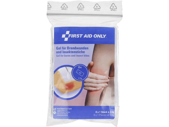 Brandwondengel First Aid Only 3.5g pak 8st