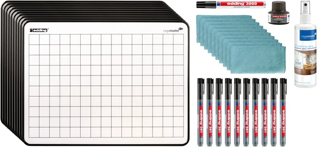 Wisbord Legamaster melamine starterset 33-dlg