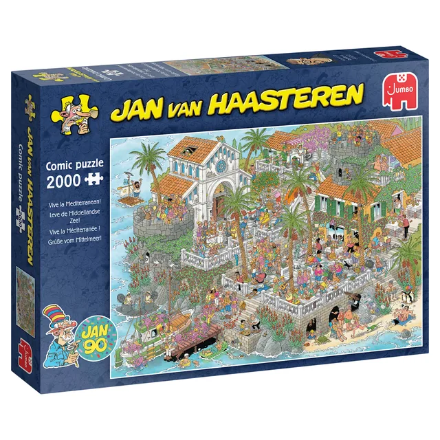 Jan van Haasteren Leve de Middellandse Zee 2000st