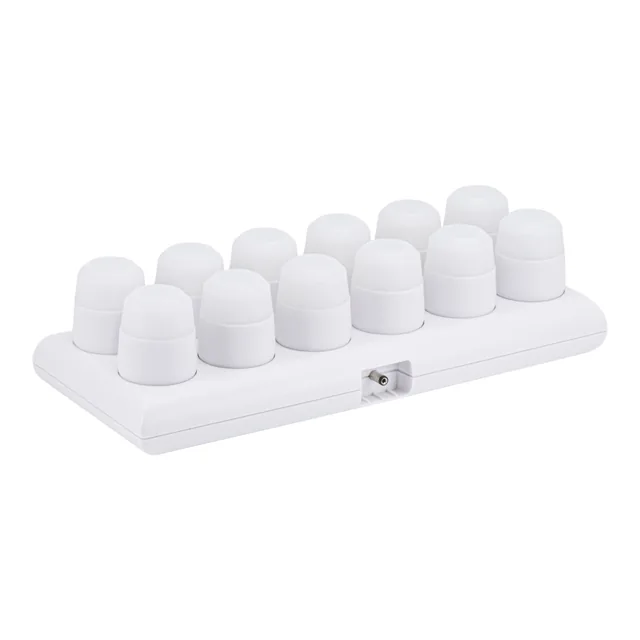 Theelicht Securit Amsterdam LED 12 stuks wit
