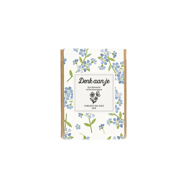 Giftbox Blossombs Vergeet me niet 4 zaadbommetjes