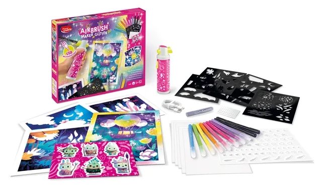 Airbrush Maker Maped Glitter