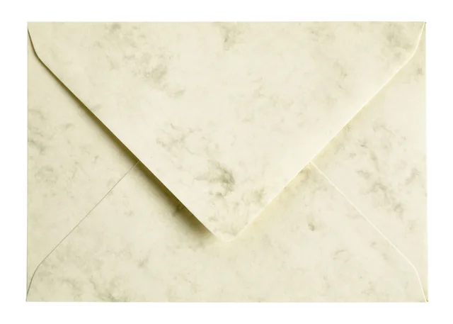 Envelop Papicolor C6 114x162mm marble ivoor