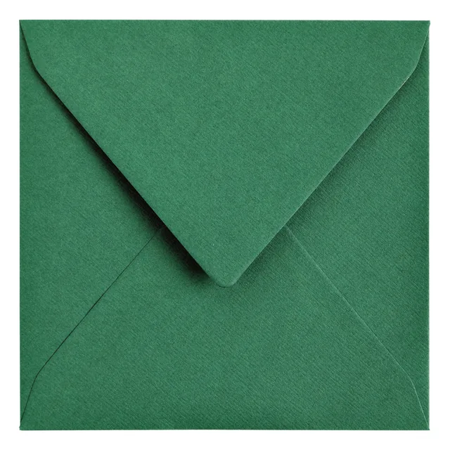 Envelop Papicolor 140x140mm dennengroen