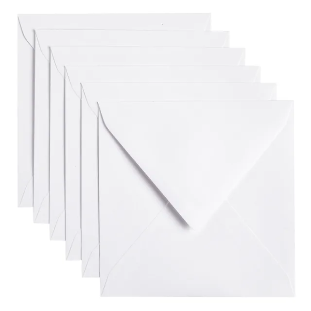 Envelop Papicolor 140x140mm kraft wit