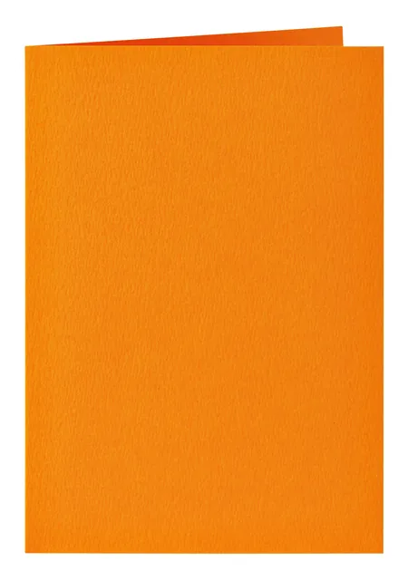 Correspondentiekaart Papi dubbel A6 oranje