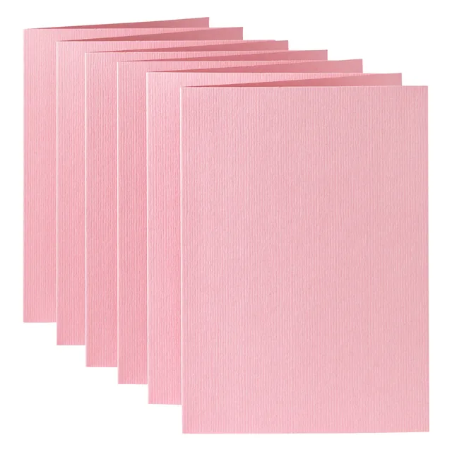 Correspondentiekaart Papi dubbel A6 babyroze