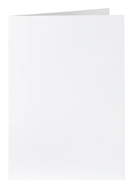 Correspondentiekaart Papi dubbel A6 kraft wit