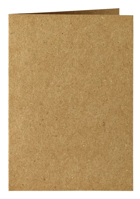 Correspondentiekaart Papi dubbel A6 bruin