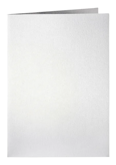 Correspondentiekaart Papi dubbel A 6mtl parelwit
