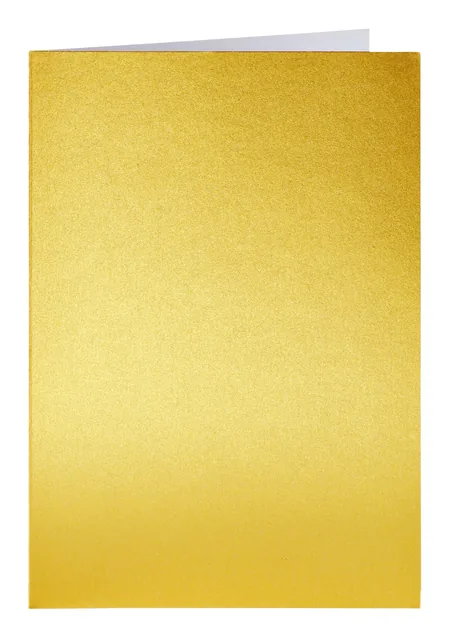Correspondentiekaart Papi dubbel A 6mtl goud