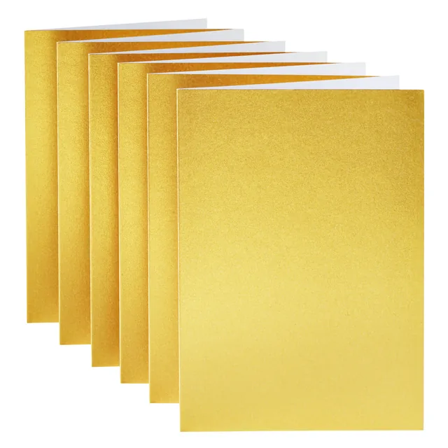 Correspondentiekaart Papi dubbel A 6mtl goud