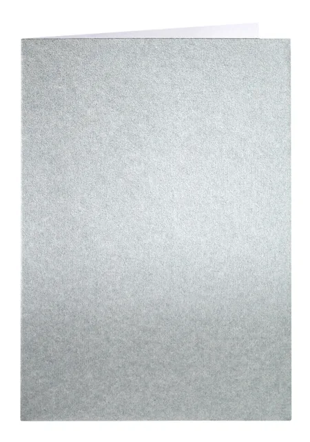 Correspondentiekaart Papi dubbel A6 mtl zilver
