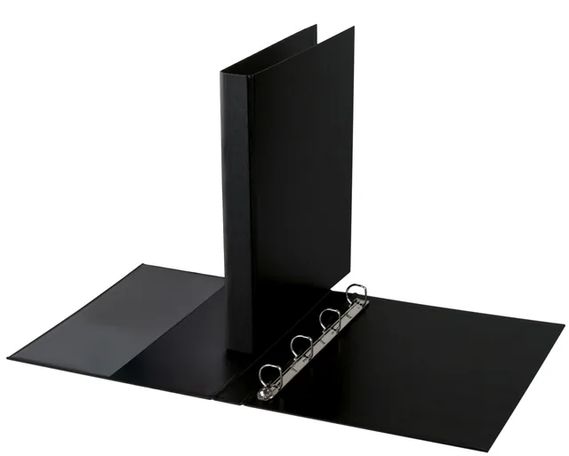 Ringband Quantore 4-rings A4 PP 35mm D-mech zwart
