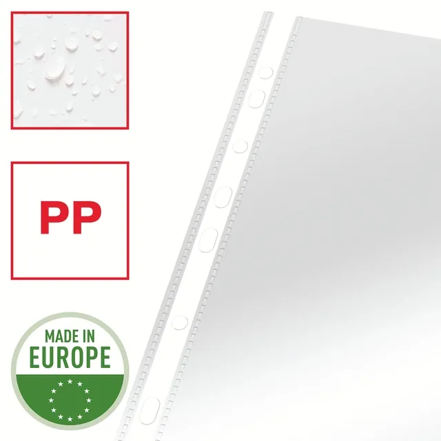Showtas Esselte copy safe PP A4 glashelder
