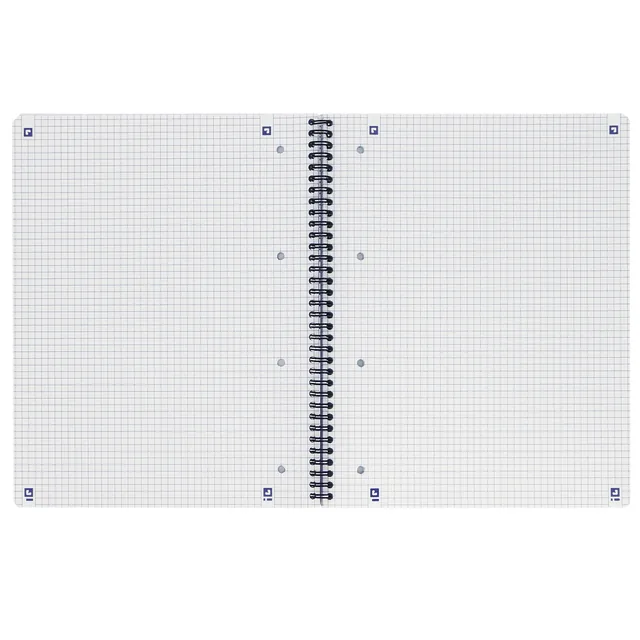 Collegeblk Oxf A4+ rt 5mm 4gaats 180pag 80gr zwart