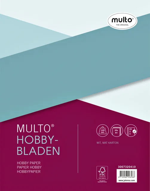 Interieur Multo 23-gaats hobbypapier