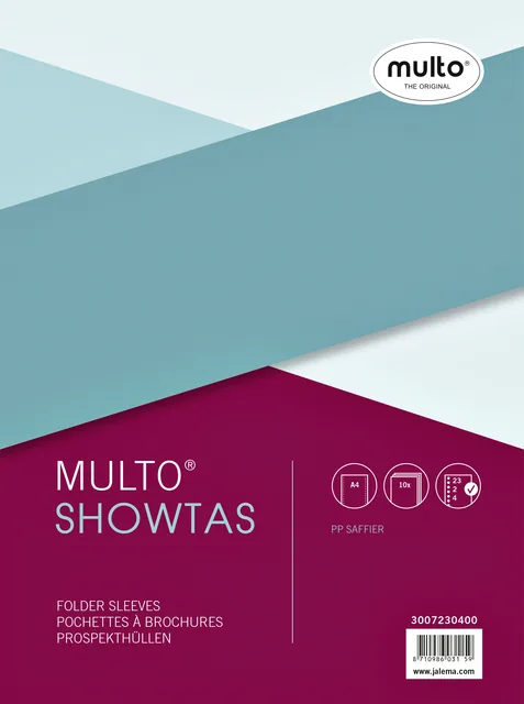 Showtas Multo 23r PP 0.08mm nerf 10 stuks