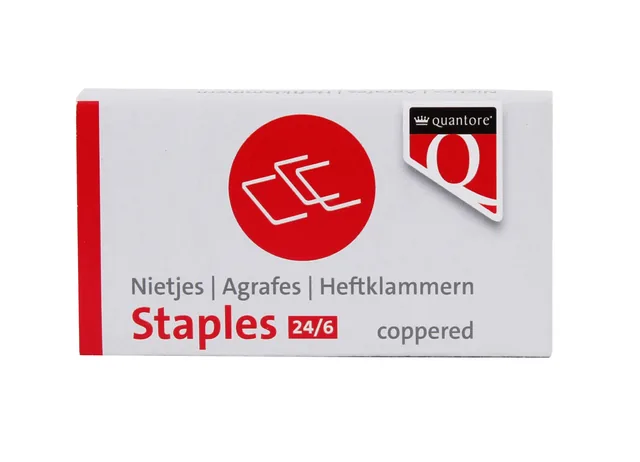 Nieten Quantore 24/6 verkoperd