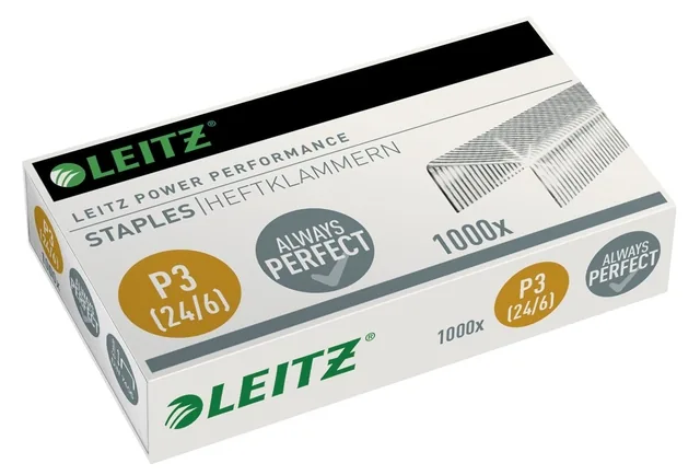Nieten Leitz 24/6 verzinkt 1000st