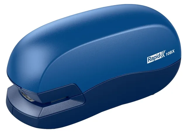 Nietmachine elektr Rapid 10BX 24-26/6 blauw/wit