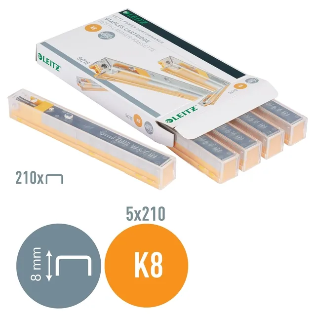 Nieten Leitz K8 26/8 verzinkt