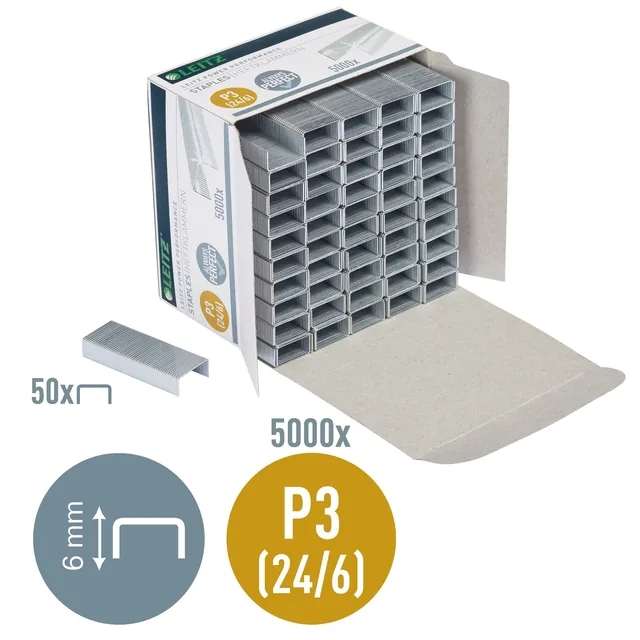 Nieten Leitz P3 24/6 5000st