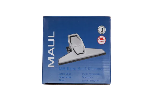 Papierklem MAUL Pro 95mm nikkel