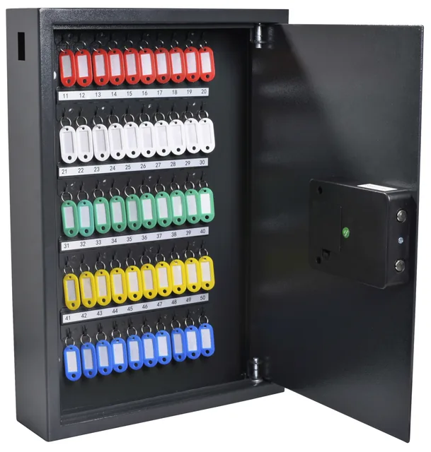Sleutelkast Pavo security 50 haken donkergrijs