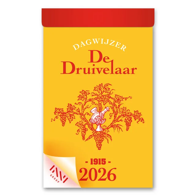 Dagscheurkalender 2027 de Druivelaar