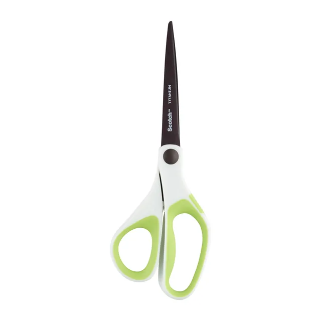 Schaar Scotch 20cm titanium  groot oog groen bl
