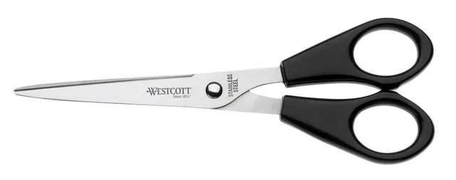 Kantoorschaar Westcott 155mm rvs