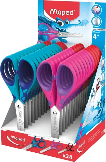 Kinderschaar Maped Essentials Soft 13cm displ 24st