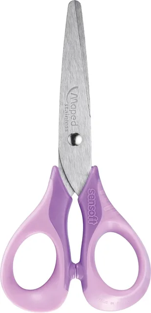 Kinderschaar Maped Sensoft 13cm displ 24 pastel