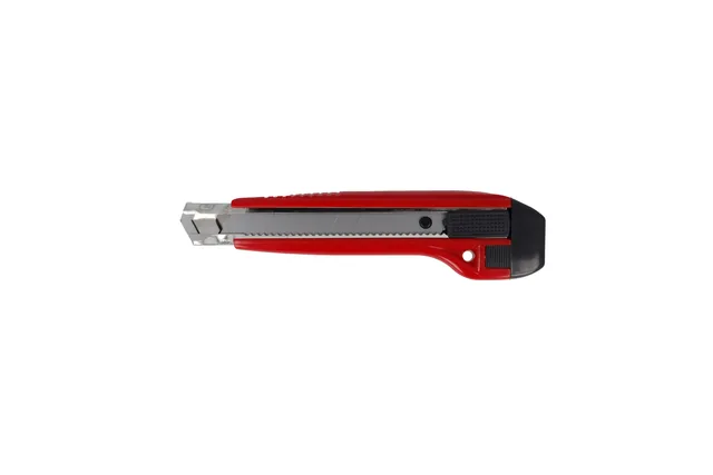 Snijmes Westcott premium 18mm schuif rood