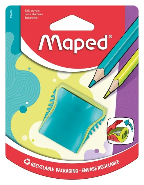 Puntenslijper Maped Boogy 2gaats assorti