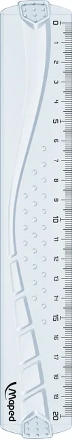 Liniaal Maped Geometric 20cm transparant