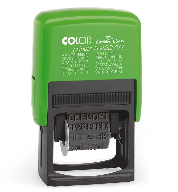 Tekststempel Colop Printer S 220W Green Line