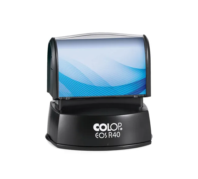 Tekststempel Colop EOS R 40 met stempelplaat