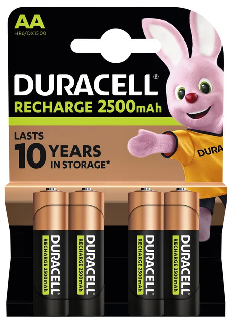 Batterij oplaadbaar Duracell AA Ultra rcr 2500mAh