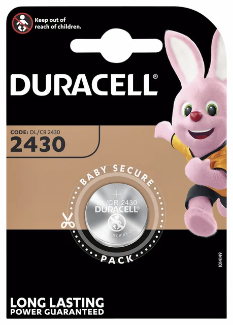 Batterij Duracell 2430 lithium