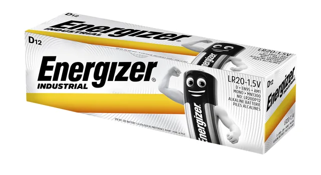 Batterij Energizer Industrial D alkaline