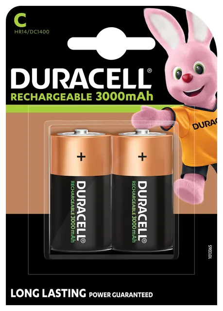 Batterij oplaadbaar Duracell C hr14